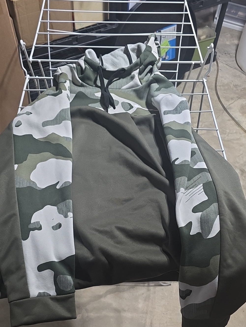Mens Camo XXL Hoodie